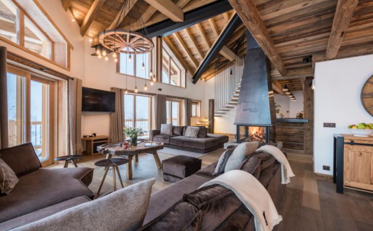 Chalet Machapuchare, Val d'Isere, Lounge Daytime